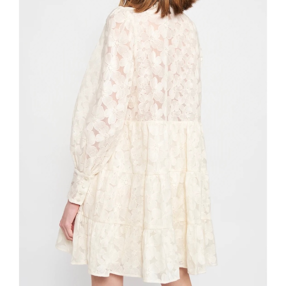 En Saison Long sleeve button front dress - Picture 2 of 2